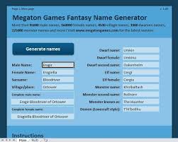 See more ideas about fantasy names, names, names with meaning. Last Name Generator Female Fantasy