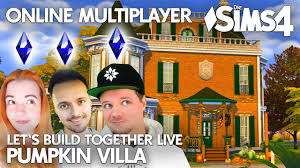 Dieses game kannst du hier auf kostenlosonlinespielen ohne anmeldung ohne download und ohne facebook kostenlos spielen. Die Sims 4 Multiplayer Online Halloween Haus Bauen Pumpkin Villa Einrichten Youtube