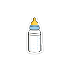 The Baby Bottle Sticker Bubble Stickers Baby Bottles Cute Stickers