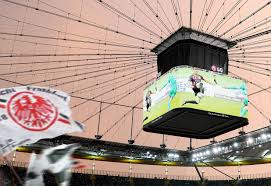 Jetzt die besten banken in seligenstadt finden. Neuer Videowurfel Fur Deutsche Bank Park Stadionwelt
