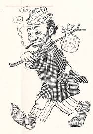 Image result for cartoon of hobos in 1930