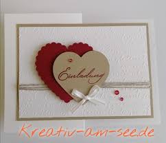 Tolles design und einfache gestaltung. Einladung Zur Hochzeit Stampin Up Kreativ Am See