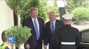 Is responsible for this page. U S President Donald Trump Welcomes Malaysian Prime Minister Najib Tun Razak At White House Youtube