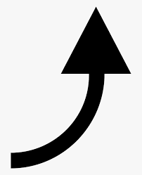 Beautiful highlight on the down arrow. Transparent Background Curved Arrow Hd Png Download Transparent Png Image Pngitem