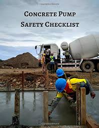 Maybe you would like to learn more about one of these? Concrete Pump Safety Checklist Concrete Pumping Logbook Construction Site Inspection Log Safety And Repair Tasks Measures Check Machinery Washout 11 With 110 Pages Concrete Pump Log Notes Journals Graceland 9781097417889 Amazon Com Books