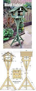 Bird Table Plans Outdoor Plans And Projects Woodarchivist Com Bird House Plans Bird Houses Bird House Feeder