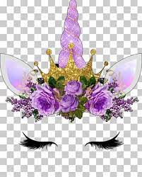 Isolated cute watercolor unicorn clipart with flowers. Unicorn Flowers Png Images Unicorn Flowers Clipart Free Download