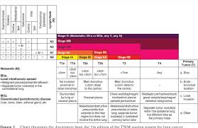 figure 1 from lung cancer staging essentials the new tnm