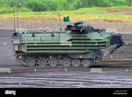 The Assault Amphibious Vehicle AAV 7 of the Japan Ground Self-Defense Force  Stock Photo - Alamy