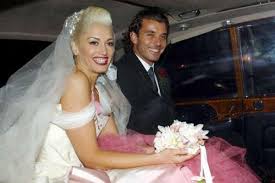 Vintage Celebrity Wedding Photos Celebrity Bride Celebrity Wedding Photos Gwen Stefani Wedding Dress