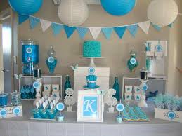 Birthday Table Decorations Boy Themed Candy U Dessert Baby Shower Pinterest Rhpinterestcom How Baby Shower Candy Table Baby Shower Candy Bar Baby Shower Candy