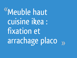 Check spelling or type a new query. Meuble Haut Cuisine Ikea Fixation Et Arrachage Placo 15 Messages