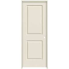 24 In X 80 In Cambridge Primed Left Hand Smooth Molded Composite Mdf Single Prehung Interior Door