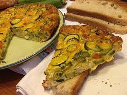 La frittata di zucchine e cipolle è un secondo piatto facile e ricco di gusto. Frittata Di Zucchine Romanesche E Cipolla Di Tropea