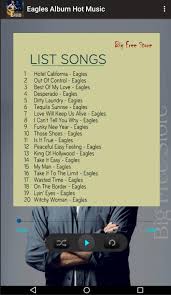 Daily, we added a hundreds of new songs with chords and tabs, just for you ;). Eagles Album Hot Music For Android Apk Download