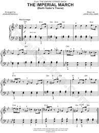 The Imperial March From Star Wars Sheet Music Easy Piano Piano Solo In G Minor Transposable Download Print Star Wars Sheet Music Star Wars Music Violin Sheet Music