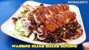 Warung hijau rojak sotong, masjid tanah = 27km. My Makan Tv Warung Hijau Melaka Facebook