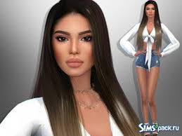 Скачать симка Barbara Lew от divaka45 для Симс 4