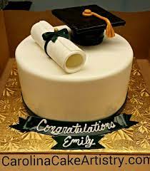 Edible Graduation Hat And Diploma Cake Sunflower Cakes Cake Decorating Classes Graduation Cakes