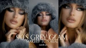 FOXY GREY EYE MAKEUP TUTORIAL