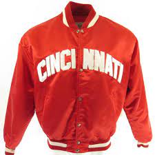 Vintage 80s Cincinnati Reds Starter Jacket Mens Xl Satin Mlb Diamond Collection The Clothing Vault Vintage Sports Clothing Jackets Mens Jackets