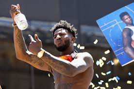Maybe you would like to learn more about one of these? Hennessy Sent Jordan Bell So Many Bottles After He Ran Out At Parade