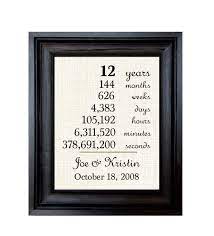The classic theme for 12 years of marriage is silk. Amazon Com Linen Anniversary Gift For Her 12 Year Wedding Anniversary Gift Wife Personalized 12th Anniversary Gift For Wife Handmade