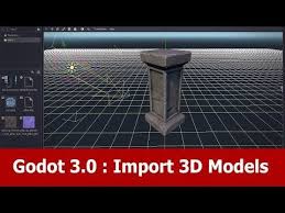 Godot Tutorial Import 3d Models Youtube Video Game Development Game Engine Pixel Art