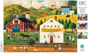 4.8 out of 5 stars 829. Buffalo Games Charles Wysocki 300 Large Piece Jigsaw Puzzle House Movers Toys Games Jigsaw Puzzles Innovatordiaries Com