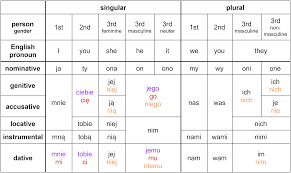 Making Sense Of Polish Personal Pronouns