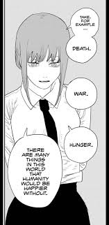 Since the War Devil appeared, that could possibly tease the appearance of  the Death Devil and the Hunger Devil : r/ChainsawMan