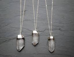 Quartz Necklace Quartz Crystal Raw Quartz Crystal Necklace Silver Quartz Silver In 2020 Raw Quartz Crystal Crystal Necklace Silver Raw Quartz Necklace
