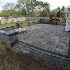 Patio that is suitable to be built in the backyard is a stone patio. Top 60 Best Paver Patio Ideas Backyard Dreamscape Designs Patio Pavers Design Backyard Landscaping Designs Patios Ideas Backyard