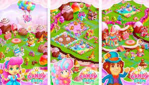 This game mixed of farm heroes saga and pet rescue saga. Candy Farm Magic Cake Town Unlimited Coins Mod Apk Downlaod