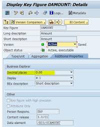 Decimal Places Setting In Bex Query Designer Sap Blogs