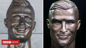 Madeira, portugal sculpts cristiano ronaldo statue, gets it up today. Ronaldo Statue Sculptor Emanuel Santos Takes Another Shot At Bust Bbc News