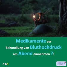 Medikamente Bei Bluthochdruck A Am Abend Einnehmen Cardiopraxis