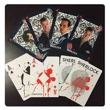 Sherlock Playing Cards Sherlock Sherlock Tv Series Cards