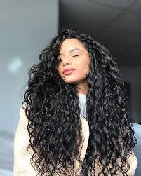 25 Haircuts For Long Curly Hair 3 Thick Hair Hair Curlyhair Haircut Longhair Curly Hair Styles Long Hair Styles Curly Hair Inspiration