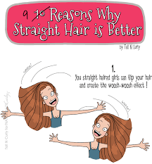 9 Reasons Straight Hair Is Better April Fool S Curly Hair Pin Straight Hair Straight Hair Problems Curly Hair Problems