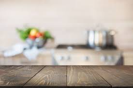 Blurred Kitchen With Vegetables On Table Premium Photo Freepik Photo Background Food Abstract Design Table Top Blur Kitchen