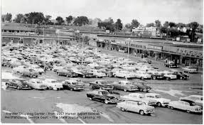 Frandor Shopping Center Aerial Photo From 1957 Booklet Lansing Mi Aerial Photo Lansing Lansing Mi
