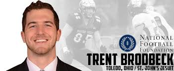 Brodbeck Named National Semifinalist For NFF's Campbell Trophy