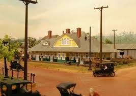 Diorama Of Summerville Sc Train Station Circa 1916 Summerville Train Station My Home