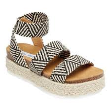 Black And White Espadrille Wedges Steve Madden Kimmie Flatform Espadrille Sandal Womens Shoes Wedges Flip Flop Shoes