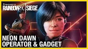 Operation neon dawn is the nineteenth expansion for tom clancy's rainbow six siege. Rainbow Six Siege Neon Dawn Operator Gameplay Gadget And Starter Tips Ubisoft Na Youtube