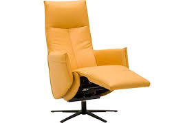 Relaxsessel in top qualität beim onlineshop von fashion for home. Relaxsessel De Luxe Serie Gelb Leder Kopen Goossens