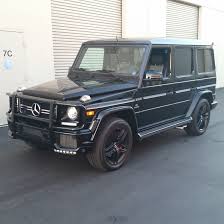Amg G63 With Brabus Front Spoiler And Led Drl Kit By Www Offshoremotorsport Net Mercedes Benz G Class Benz G Class Benz G