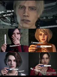 Chris's plan for Leon to continue the redfield blood went a little too well