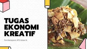 Materi yang diujikan dalam ujian praktek adalah materi yang pernah dibahas di kelas 7, 8 dan 9 smp. Pembelajaran Ips Ix Video Ekonomi Kreatif 2 Youtube